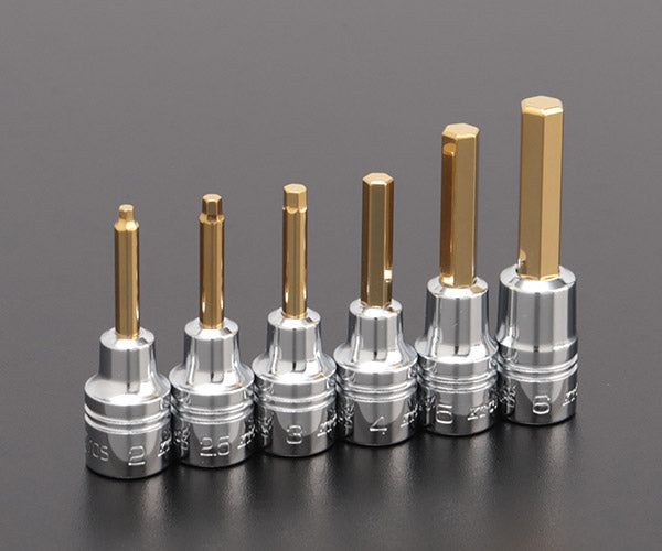 NEPROS NTBT206A 6.3sq.ヘキサゴンビットソケットセット6コ組 ネプロス