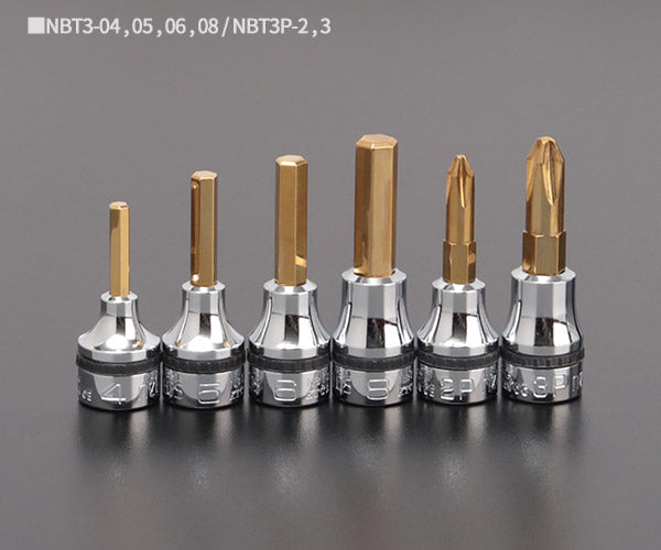 NEPROS NTBT306A 9.5sq.ヘキサゴンビットソケットセット6コ組 ネプロス