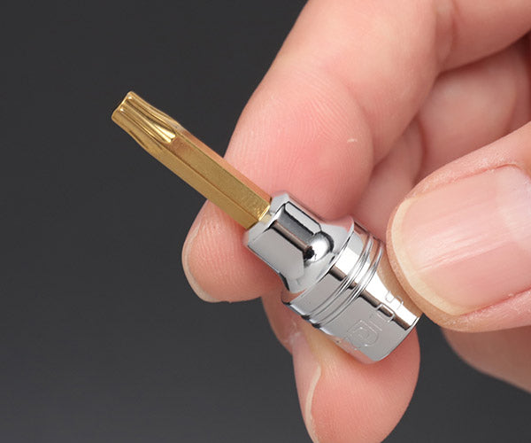 NEPROS NTQ4T05A 6.3sq.T型トルクスビットソケットセット5コ組 ネプロス