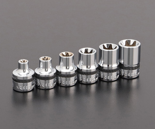 NEPROS NTQ6E06A 9.5sq.E型トルクスレンチセット6コ組 ネプロス