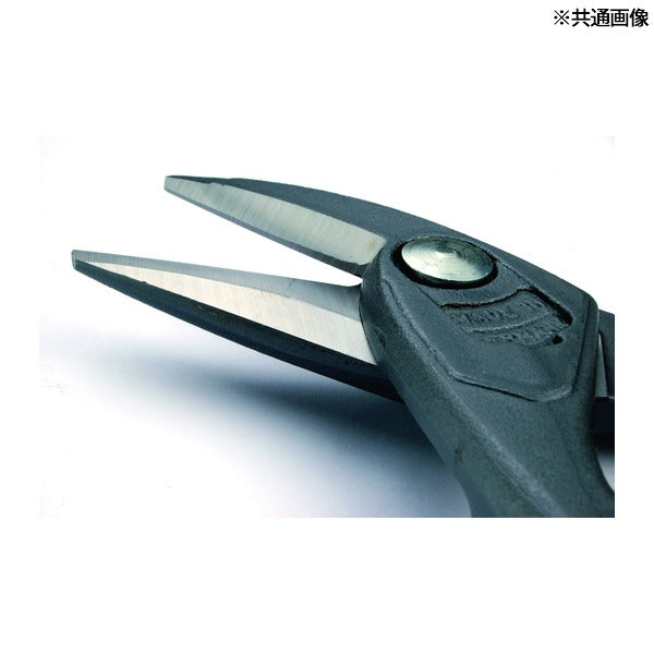 日本正規品 NWS 金切バサミ 曲刃 全長250mm 板金 (061L-12-250-SB)(4003758661109) エヌダブリューエス
