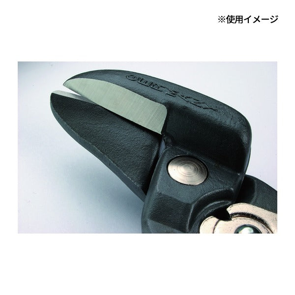 日本正規品 NWS 金切リバサミ 曲刃 全長250mm 板金 (066R-15-250-SB)(4003758666173) エヌダブリューエス