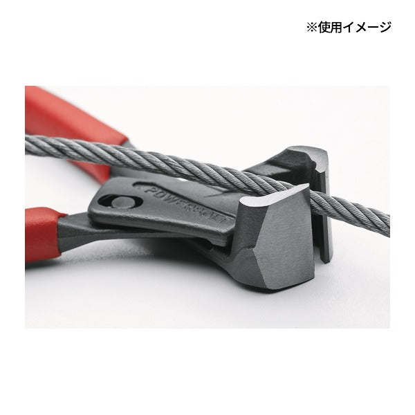日本正規品 NWS エンドカッティングレバフォースニッパ SB 全長200mm 喰い切り 倍力 (1311-12-200-SB)(4003758631133) エヌダブリューエス