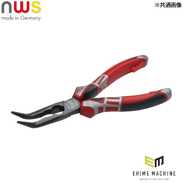 日本正規品 NWS 先曲ラジオペンチ 全長170mm 先曲がり (141-69-170-SB)(4003758641606) エヌダブリューエス