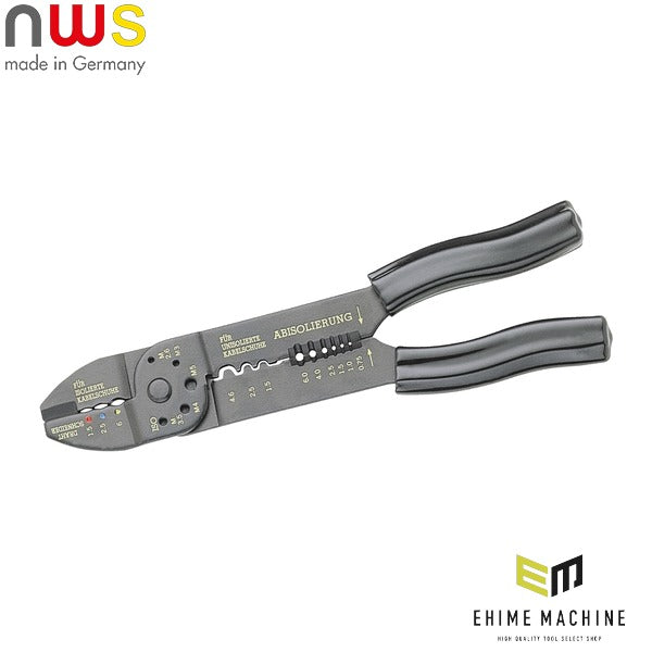 日本正規品 NWS クリンピングプライヤー 全長235mm 圧着 (149N-62-235-SB)(4003758649206) エヌダブリューエス