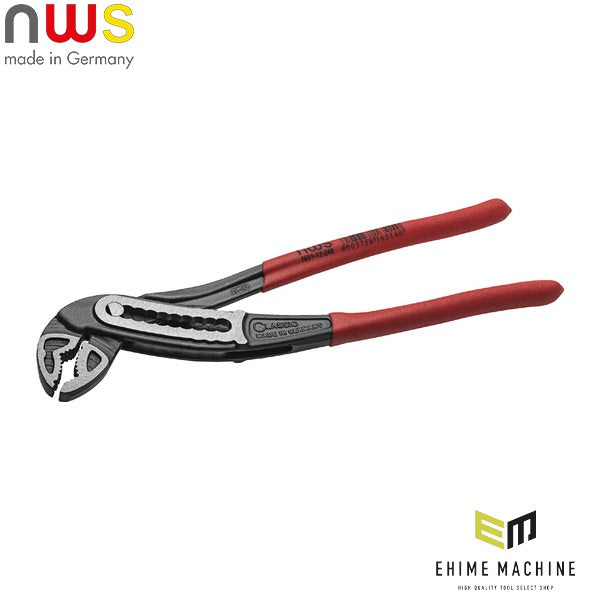 日本正規品 NWS ウォータポンププライヤー クラシックプラス 全長240mm (1651-12-240-SB)(4003758665114) エヌダブリューエス