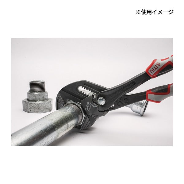 日本正規品 NWS プライヤーレンチ グリッパー 全長250mm 平行ジョー (1664-69-250-SB)(4003758666487) エヌダブリューエス