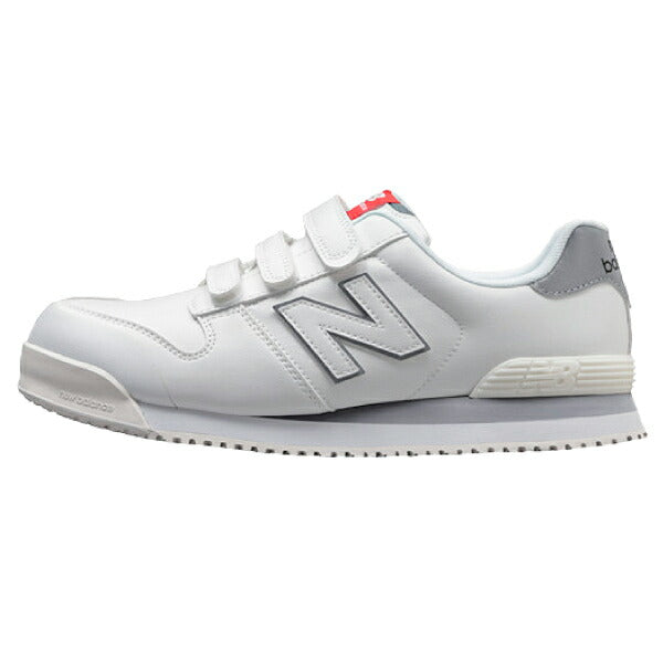 ニューバランス 安全靴 NY-181 NewYork ローカット ベルトタイプ JSAA規格 A種 人工皮革製プロスニーカー 作業靴 ワーキングシューズ 送料無料 New Balance ホワイト