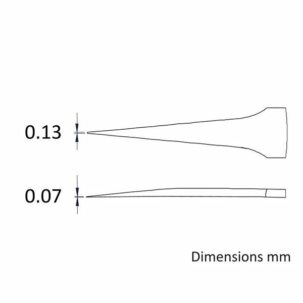 日本正規品 アイデアルテック 0.13MM ステンレスピンセット(耐酸/磁) (2.SA.0.IT)(7640144710187) ideal-tek