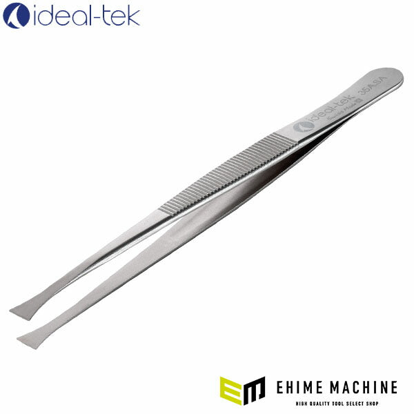 日本正規品 アイデアルテック 7.0MM ステンレスピンセット(耐酸/磁) (35A.SA.1.IT)(7640144710804) ideal-tek