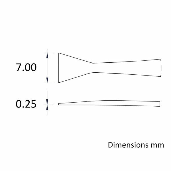 日本正規品 アイデアルテック 7.0MM ステンレスピンセット(耐酸/磁) (35A.SA.1.IT)(7640144710804) ideal-tek