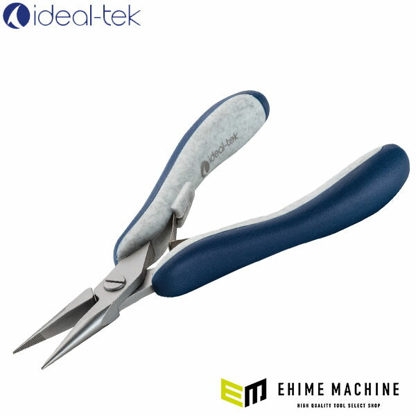 日本正規品 アイデアルテック ESD高精度プライヤ(ロングフラット) (ES6024.CR.BG.IT)(7640144719371) ideal-tek
