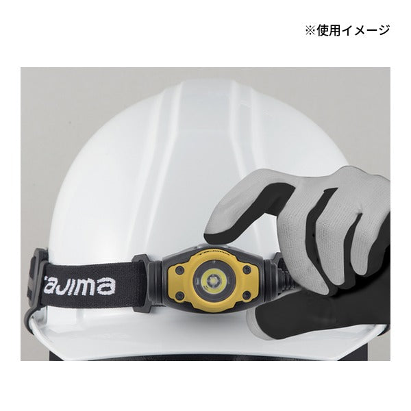 タジマ LEDヘッドライトF281D イエロー (LE-F281D-Y)(4975364260772) TAJIMA TJMデザイン