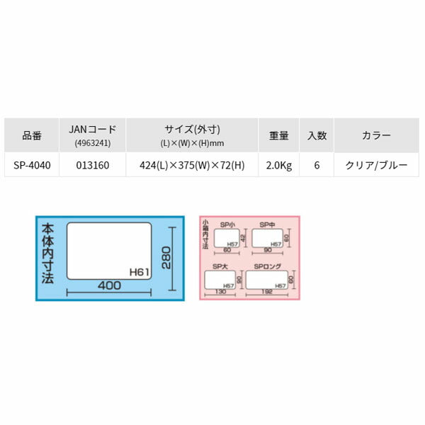 リングスター MR.パーツケース (SP-4040)(4963241013160) RINGSTAR
