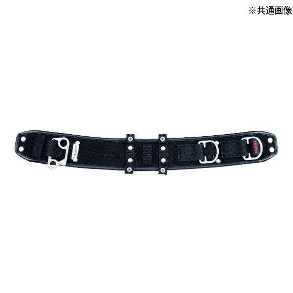 タジマ ワークポジショニング用胴当てベルトカーブ アルミワンタッチバックル黒 Mサイズ (WCXD2-WBCM)(4975364265005) TAJIMA TJMデザイン