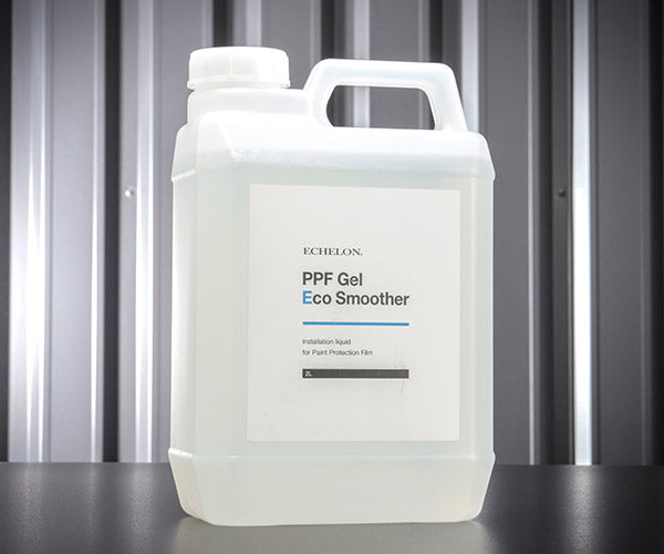 エシュロン PPFジェル・エコスムーサー 2L (原液) P004-02 カット済みヘッドライトプロテクションフィルム施工液 ECHELON