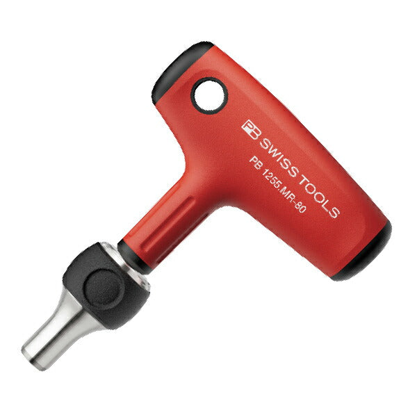 日本正規品 PBスイスツールズ クロスハンドル ラチェット式ドライバー (1255.MR-80)(7610733291663)