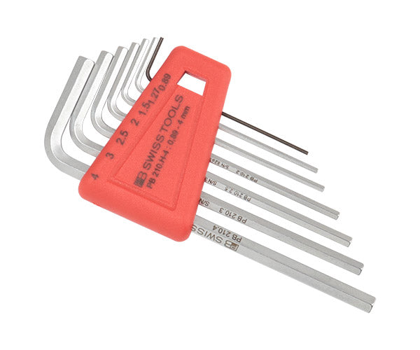 【ワケあり特価品】 (状態A) 日本正規品 PBスイスツールズ ホルダー付六角レンチセット 7本組 (210.H-4) (7610733014415)