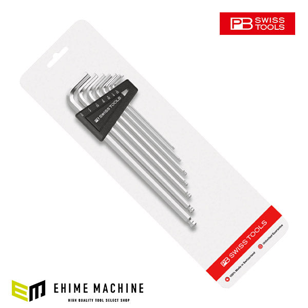 日本正規品 PBスイスツールズ ボール付ロング六角棒レンチセット (212Z.LHCN)(7610733235551)