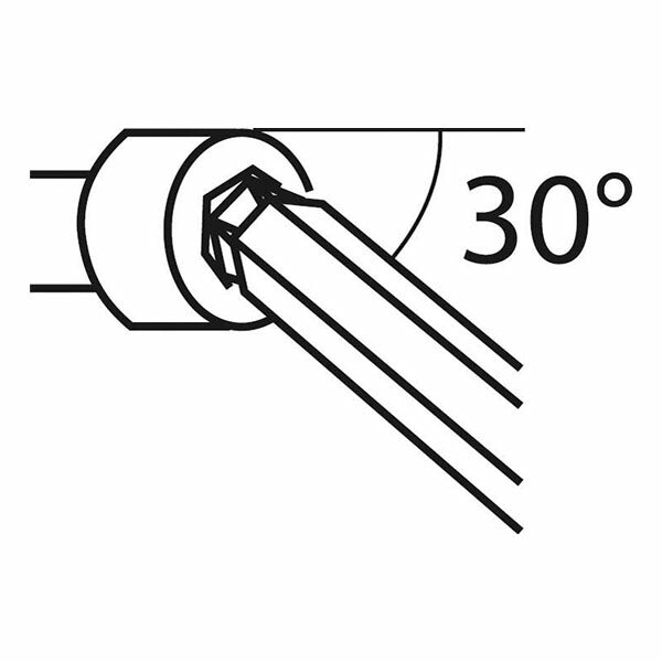 日本正規品 PBスイスツールズ ショートヘッド ロングボール六角レンチ (2212.L1.5)(7610733205950)