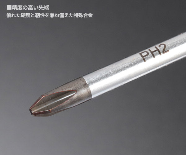 【ワケあり特価品】 (状態A) 日本正規品 PBスイスツールズ ホルダー付プラスドライバーセット 4本組 (242) (7610733013883)