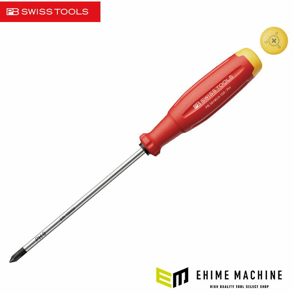 日本正規品 PBスイスツールズ スイスグリップEVO プラスドライバー #0/100mm (38190.0-100)(7610733295593) 新世代 スイスグリップEVO