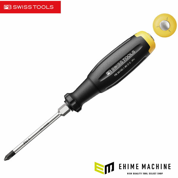 日本正規品 PBスイスツールズ スイスグリップEVO 貫通プラスドライバー #1 根元六角 80mm (38190.1-80DS)(7610733296521) 新世代 スイスグリップEVO