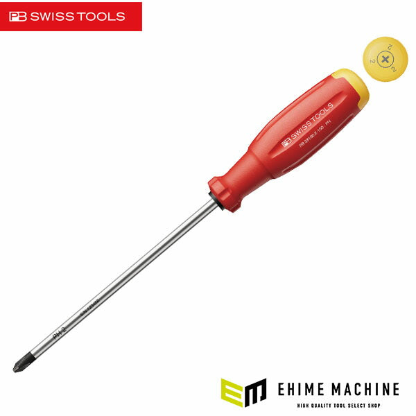 日本正規品 PBスイスツールズ スイスグリップEVO プラスドライバー #2/150mm (38190.2-150)(7610733295661) 新世代 スイスグリップEVO
