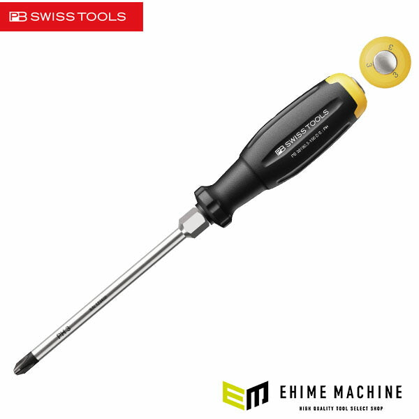 日本正規品 PBスイスツールズ スイスグリップEVO 貫通プラスドライバー #3 根元六角 150mm (38190.3-150DS)(7610733296545) 新世代 スイスグリップEVO