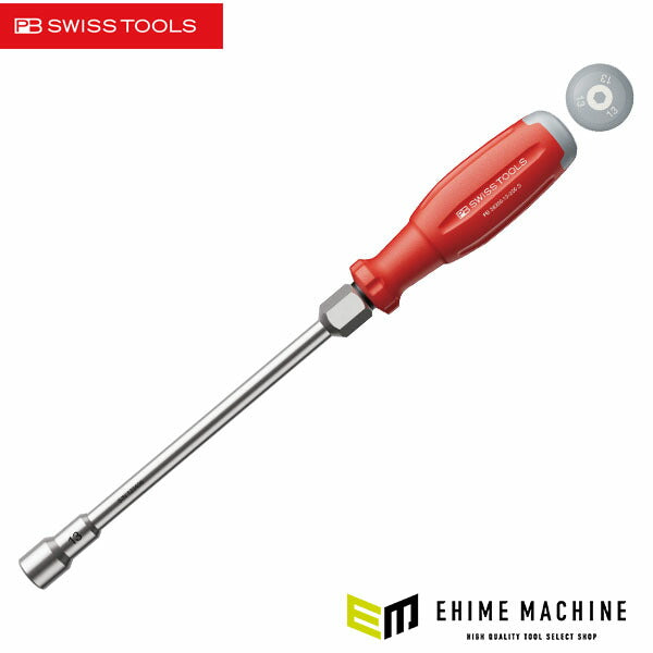 日本正規品 PBスイスツールズ スイスグリップEVO ナットドライバー 13mm 根元六角 (38200.13-200S)(7610733295920) 新世代 スイスグリップEVO
