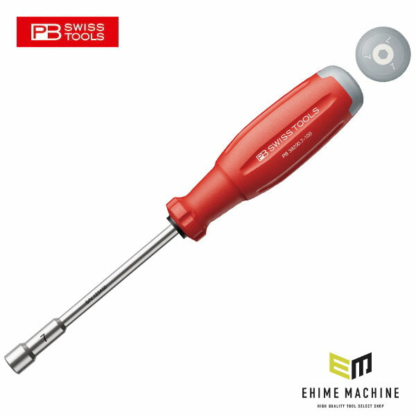 日本正規品 PBスイスツールズ 38200.7-100 スイスグリップEVO ナットドライバー (7610733295890) 新世代 スイスグリップEVO