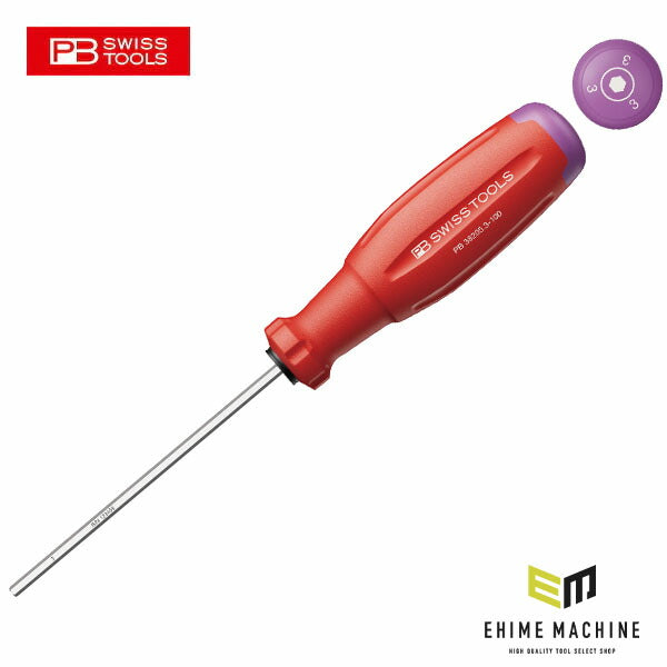 日本正規品 PBスイスツールズ 38205.3-100 スイスグリップEVO 六角棒ドライバー (7610733295999) 新世代 スイスグリップEVO