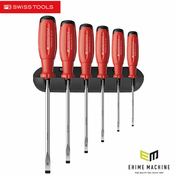日本正規品 PBスイスツールズ スイスグリップEVO マイナスドライバーセット ホルダー付 (38240.H)(7610733296576) 新世代 スイスグリップEVO
