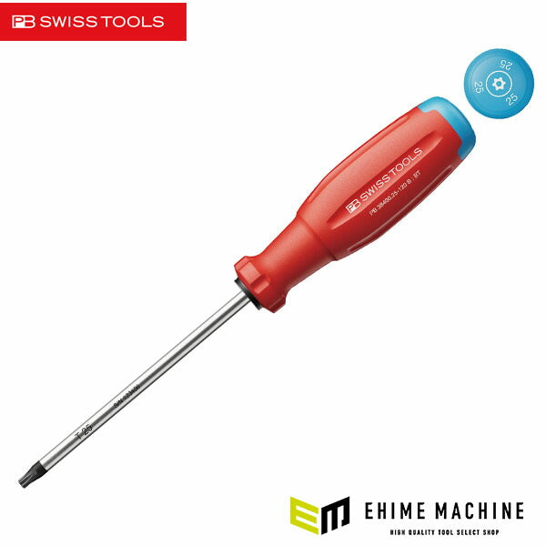 日本正規品 PBスイスツールズ スイスグリップEVO いじり止めトルクスドライバー T25 120mm (38400.25-120B)(7610733296361) 新世代 スイスグリップEVO