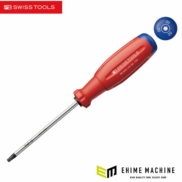 日本正規品 PBスイスツールズ スイスグリップEVO トルクスプラスドライバー T20 100mm (38401.20-100)(7610733296460) 新世代 スイスグリップEVO