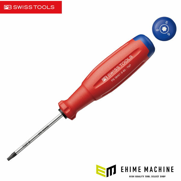 日本正規品 PBスイスツールズ スイスグリップEVO トルクスプラスドライバー T9 60mm (38401.9-60)(7610733296439) 新世代 スイスグリップEVO