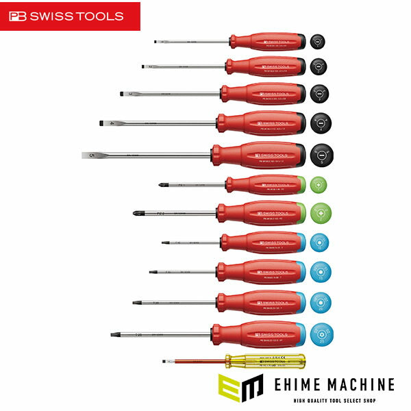 日本正規品 PBスイスツールズ スイスグリップEVO ドライバーセット 12本組 (38472)(7610733297160) 新世代 スイスグリップEVO