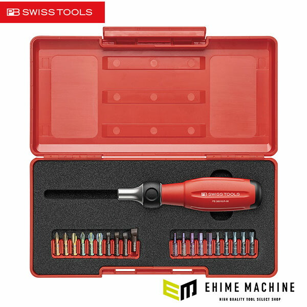 日本正規品 PBスイスツールズ ツイスター ラチェットドライバーセット (38510.R-30SET)(7610733297689) 新世代 スイスグリップEVO