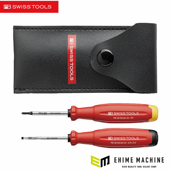 日本正規品 PBスイスツールズ スイスグリップEVO ミニドライバー2本組 ソフトケース付 (38535)(7610733297016) 新世代 スイスグリップEVO