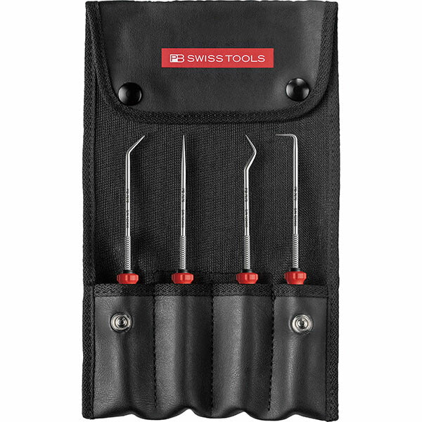 日本正規品 PBスイスツールズ ピックツール4本組 ロールケース付 (BOX) (38681.CBB)(7610733297085) 新世代 スイスグリップEVO