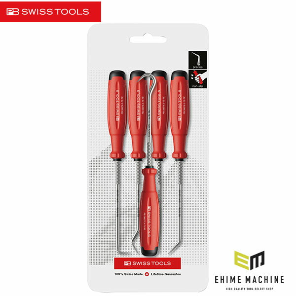 日本正規品 PBスイスツールズ スイスグリップEVO ピックツール5本組 台紙付 (38684.CN)(7610733297122) 新世代 スイスグリップEVO