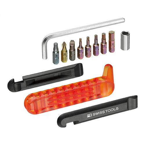 日本正規品 PBスイスツールズ バイクツールセット (9本組) ブルー(BOX) (470.BLUECBB)(7610733282289)