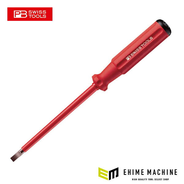 日本正規品 PBスイスツールズ エレクトロ マイナスドライバー 絶縁(台紙 (5100.2-100CN)(7610733240449)