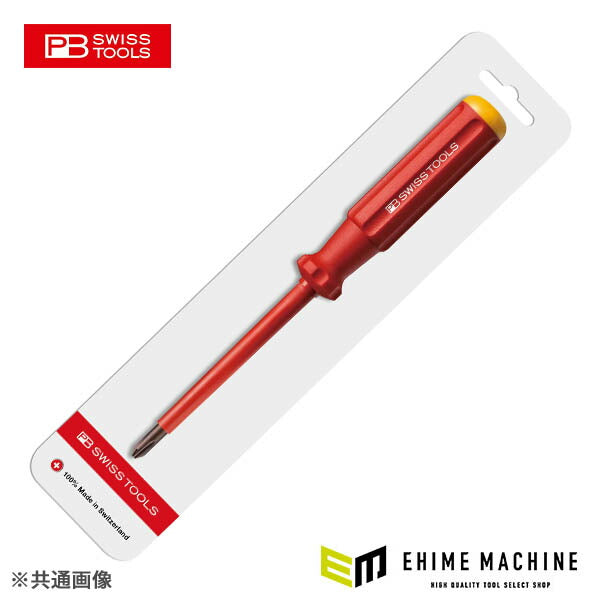 日本正規品 PBスイスツールズ エレクトロ プラスドライバー 絶縁(台紙 (5190.1-80CN)(7610733240494)