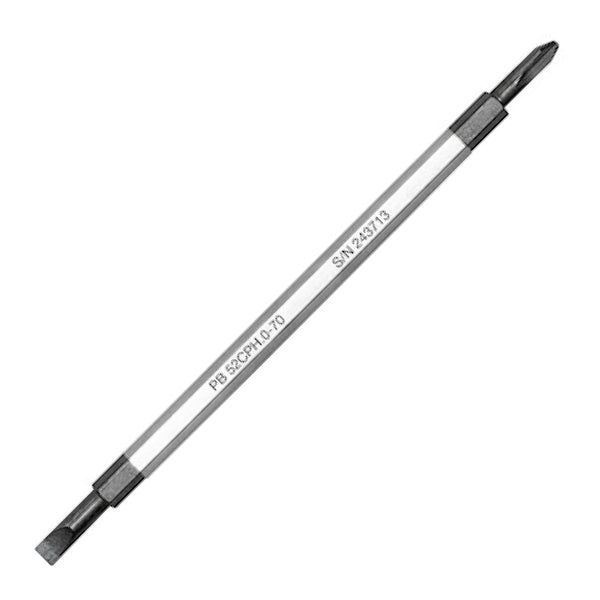 日本正規品 PBスイスツールズ 差替ドライバーブレード(マイナス/プラス) 全長70mm (52CPH.0-70)(7610733265817) PB SWISS TOOLS