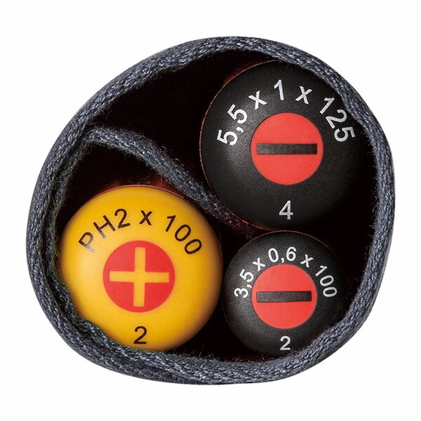 日本正規品 PBスイスツールズ エレクトロ絶縁スリムドライバーセット 5本組 (5542.SUSLGY)(7610733284641)