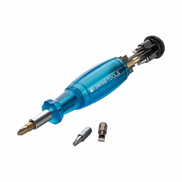 日本正規品 PBスイスツールズ インサイダー(ビット収納ドライバー)ブルー (6464.BLUE)(7610733282029)