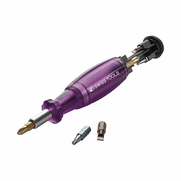 日本正規品 PBスイスツールズ インサイダービット収納ドライバー 紫 (6464.PURPLE)(7610733282050)