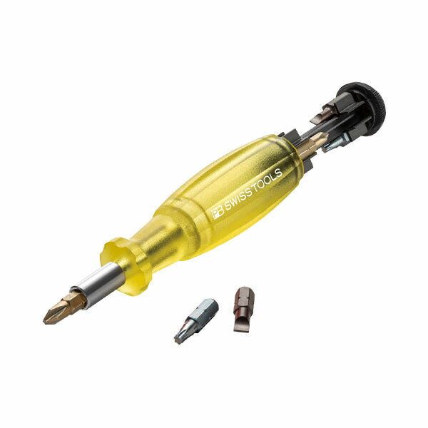 日本正規品 PBスイスツールズ インサイダー(ビット収納ドライバー)イエロー (6464.YELLOW)(7610733282036)