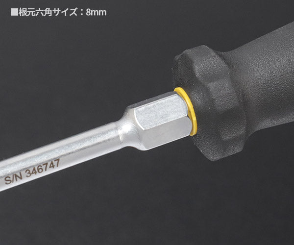 日本正規品 PBスイスツールズ スイスグリップ貫通式ドライバー プラスNo.1 #1 (8193.DN1-80) (7610733286430)